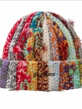 Supreme Hand Tied Beanie multicolor